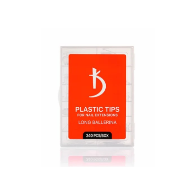 Gel tips για επέκταση Long Ballerina Kodi 240 τεμ.