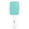 Βούρτσα μαλλιών Soft Touch White/Aqua