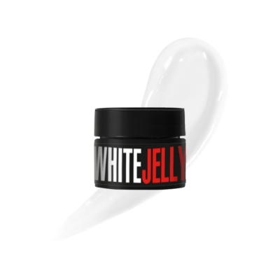 Χρωματιστо Jelly Gel για επέκταση, ασπρο 30g