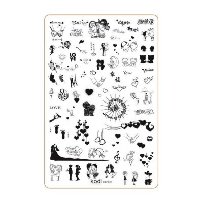 Μεταλλική πλακέτα Stamping Plus size 03