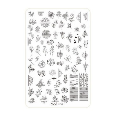 Μεταλλική πλακέτα Stamping Plus size 10