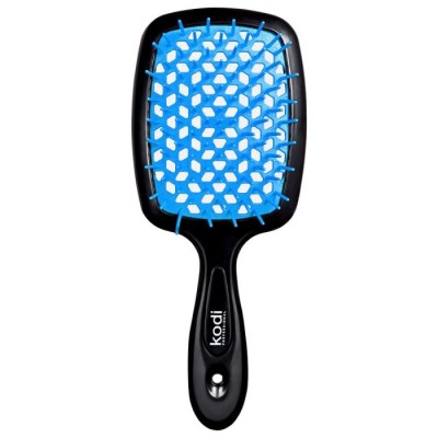 Βούρτσα μαλλιών Soft Touch Black/Blue