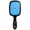 Βούρτσα μαλλιών Soft Touch Black/Blue