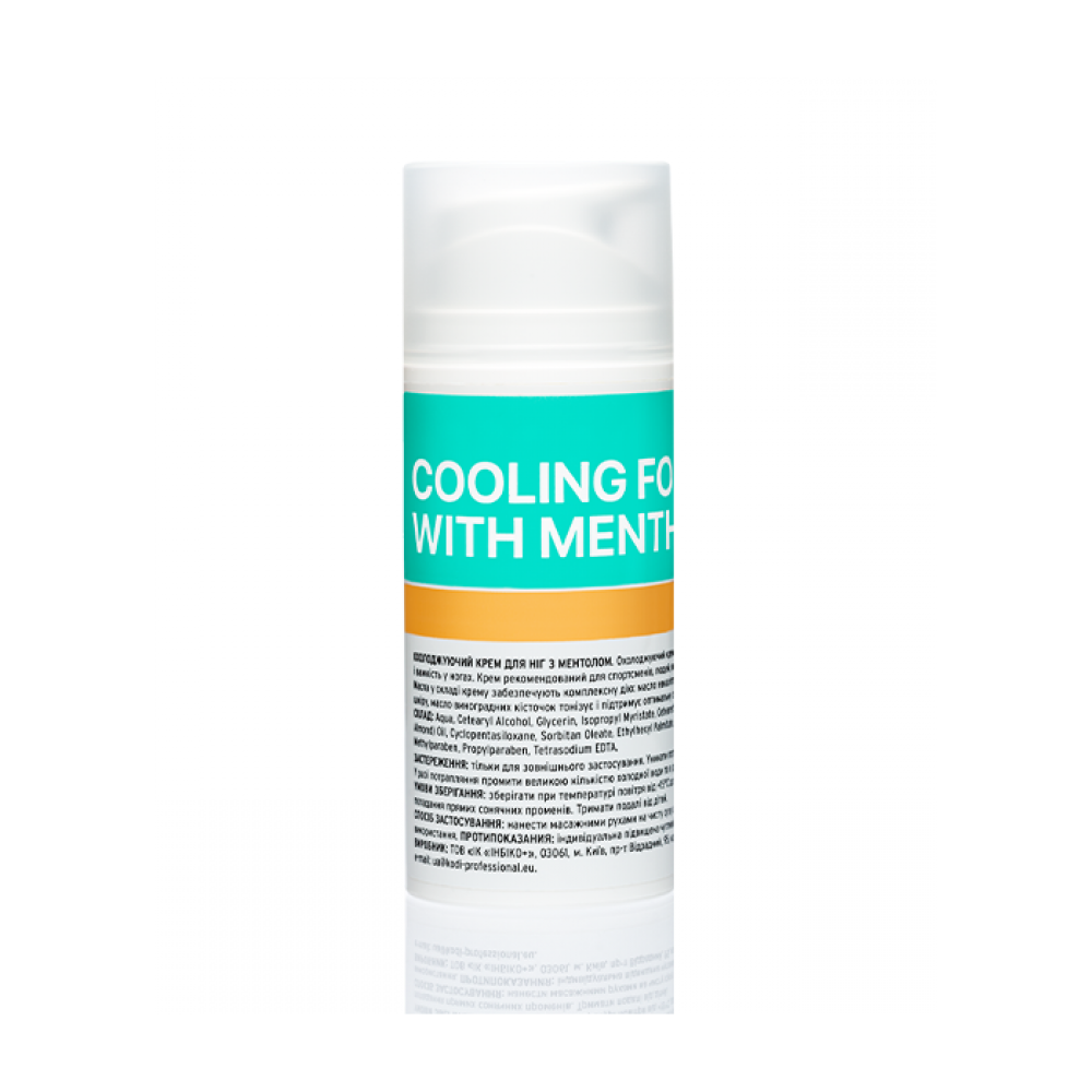 Cooling κρέμα ποδιών με Menthol 100ml.