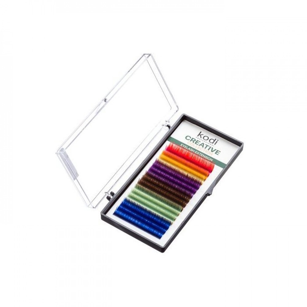 Χρωματιστές βλεφαρίδες Creative Collection C 0.07 (16 σειρές 12mm)
