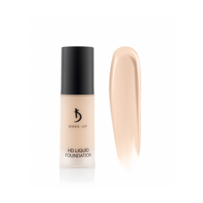 HD Liquid Foundation  №01, 30ml,  light beige