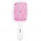 Βούρτσα μαλλιών Soft Touch White/Pink