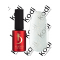 No Sticky Top Coat Sparkle Gold 7 ml.