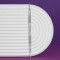 Pedicure toenail file EXPERT 60 TYPE 3 (straight nail file and file with a bent end)