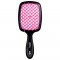 Βούρτσα μαλλιών Soft Touch Black/Pink