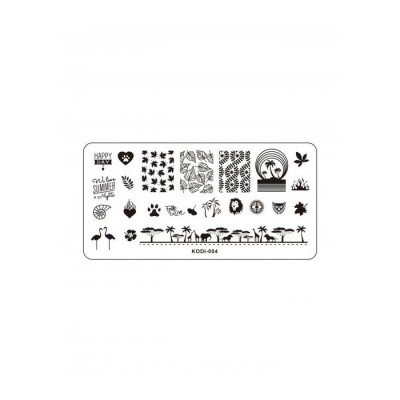 Μεταλλική πλακτέτα Stamping 004