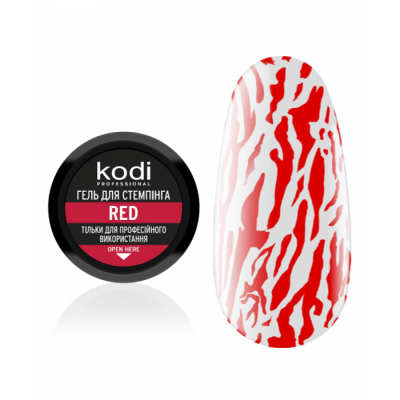 Stamping Colour gel Red 4 ml.
