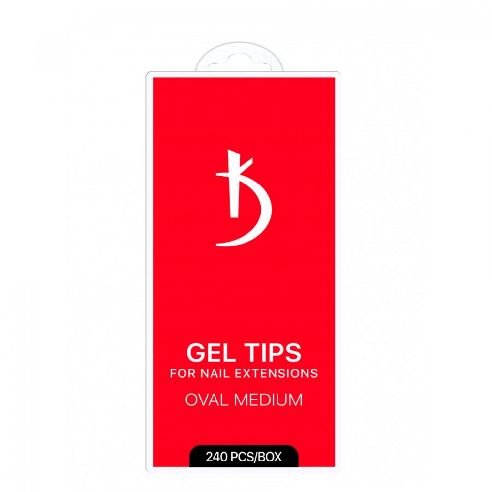 Gel Tips Medium Oval Kodi 240 τεμ.