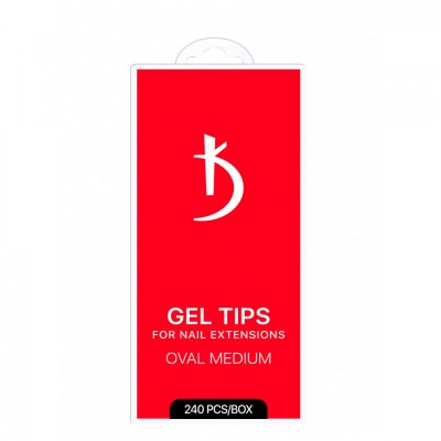 Gel Tips Medium Oval Kodi 240 τεμ.