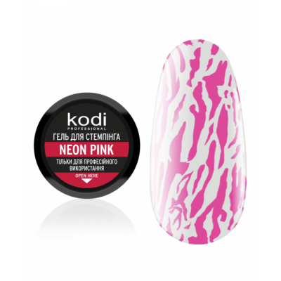 Stamping Colour gel Neon Pink 4 ml.