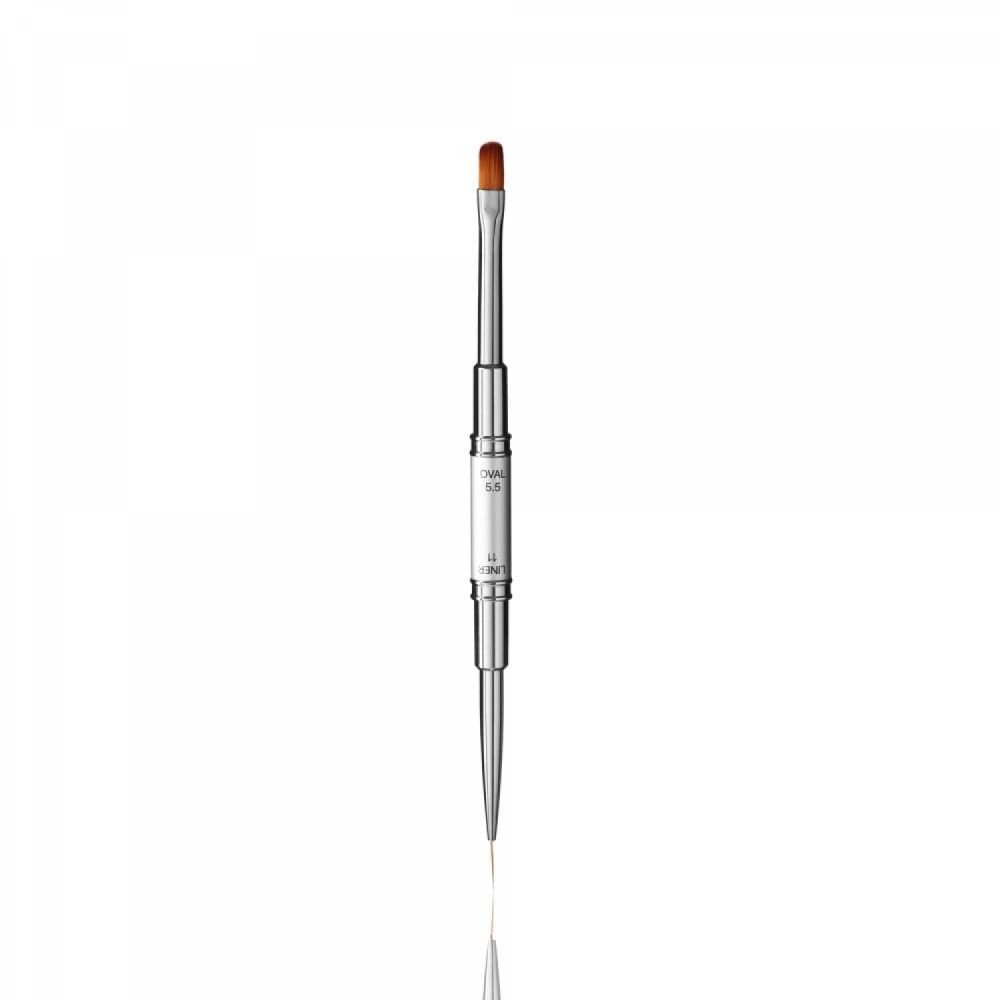 Διπλό Πινέλο MASTER BRUSH (Oval 5.5 - Liner 11)