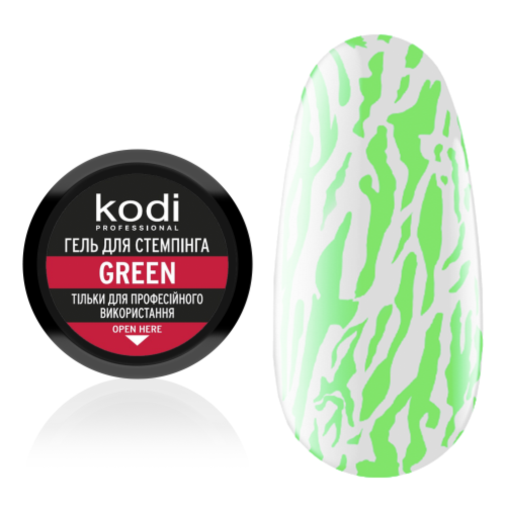 Stamping Colour gel Green 4 ml.