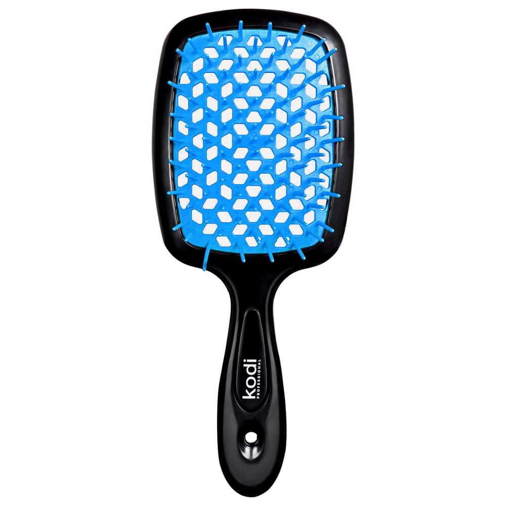 Βούρτσα μαλλιών Soft Touch Black/Blue